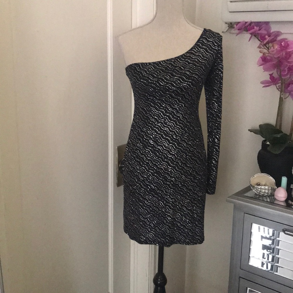 Leave a sparkle wherever you go little black dress